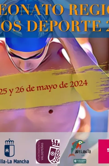 Cartel Campeonato Regional Natación