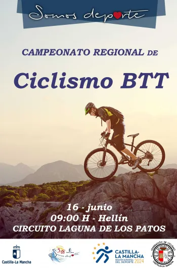 Cartel Campeonato Regional Ciclismo BTT