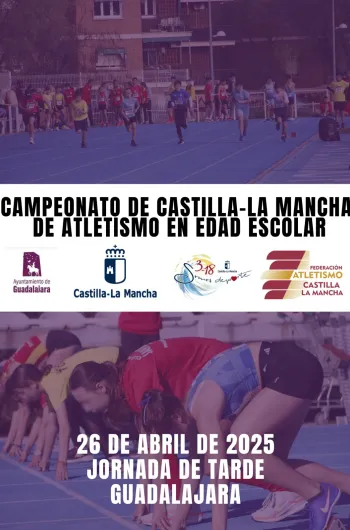 Cartel 1ª Jornada Campeonato Regional Atletismo