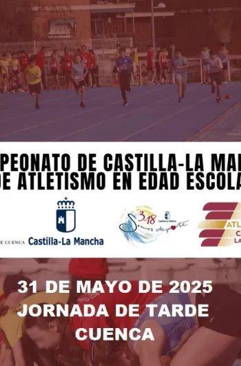 Cartel 3ª Jornada Regional Atletismo
