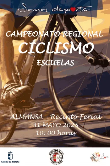 Cartel Campeonato Regional Ciclismo Escuelas