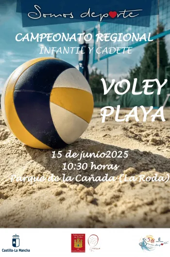 Cartel Campeonato Regional Voley Playa