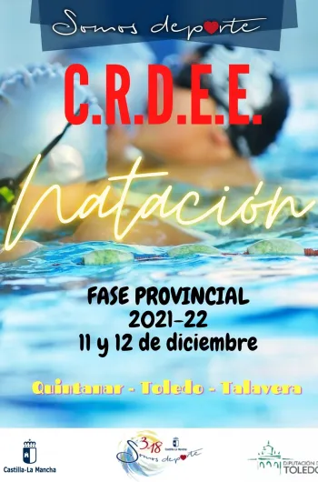 Cartel Fase Provincial de Natación - 2ª Jornada