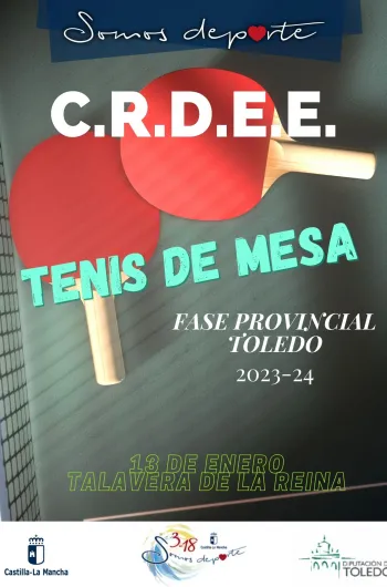 Cartel Fase Provincial de Tenis de Mesa- 2ª Jornada Cartel Fase Provincial de Tenis de Mesa- 2ª Jornada