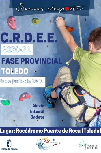 Cartel Fase Provincial de Escalada - Jornada Única