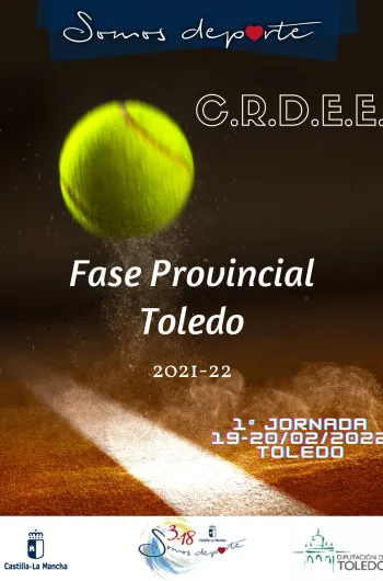 Cartel Fase Provincial de Tenis - 1ª Jornada Cartel Fase Provincial de Tenis - 1ª Jornada