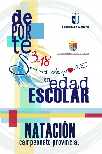 Cartel Natación Cuenca. Curso 2023 - 2024 Cartel Natación Cuenca. Curso 2023 - 2024
