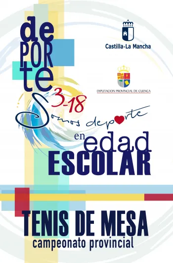 Cartel Campeonato Provincial de Tenis de Mesa Cuenca Cartel Campeonato Provincial de Tenis de Mesa Cuenca
