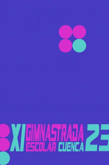 Cartel Gimnastrada Escolar. Curso 2022-2023