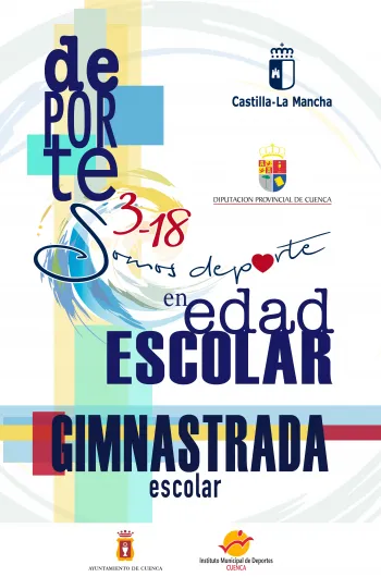 Cartel Gimnastrada Escolar. Curso 2023-2024