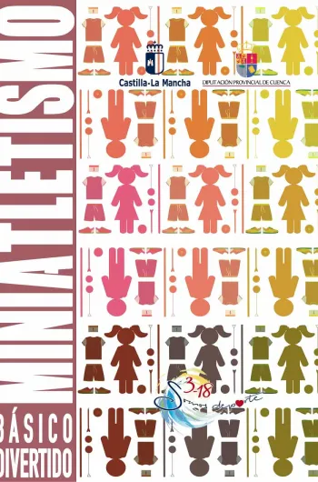 Cartel Miniatletismo en la Escuela Cuenca. Curso 2022 - 2023.